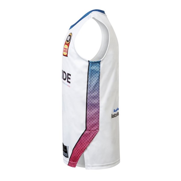 First Ever Adelaide 36ers City Theme 2019/20 Kids Basketball Jersey - White