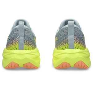 Asics NovaBlast 4 GS - Kids Running Shoes - Cool Grey/Sunstone