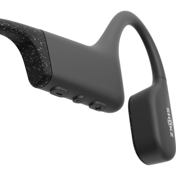 Shokz OpenSwim Wireless Waterproof Bone Conduction MP3 Headphones - Black