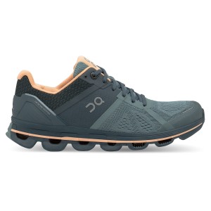 On Cloudace Classic - Womens Running Shoes - Sea/Almond