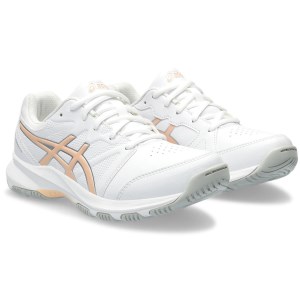 Asics Gel 550TR GS - Kids Cross Training Shoes - White/Apricot Crush