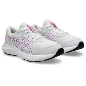 Asics Contend 9 GS - Kids Running Shoes - White/Soothing Sea