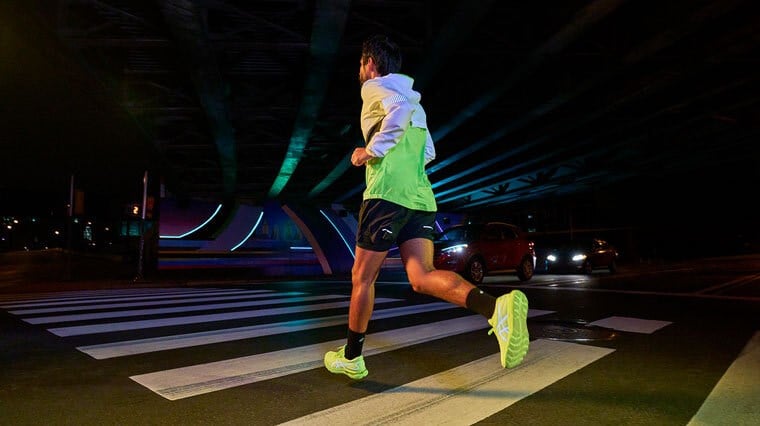 adidas Fast Impact Reflect At Night X-City Full-Length Running Leggings -  Blue