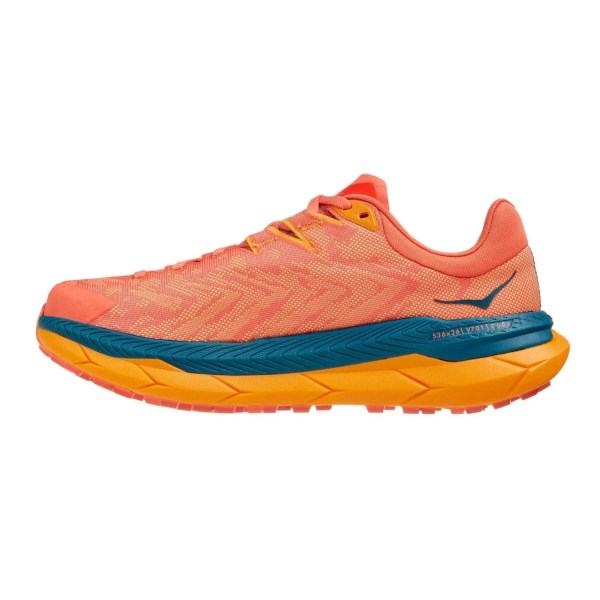Hoka Tecton X - Womens Trail Running Shoes - Camellia Blue/Coral