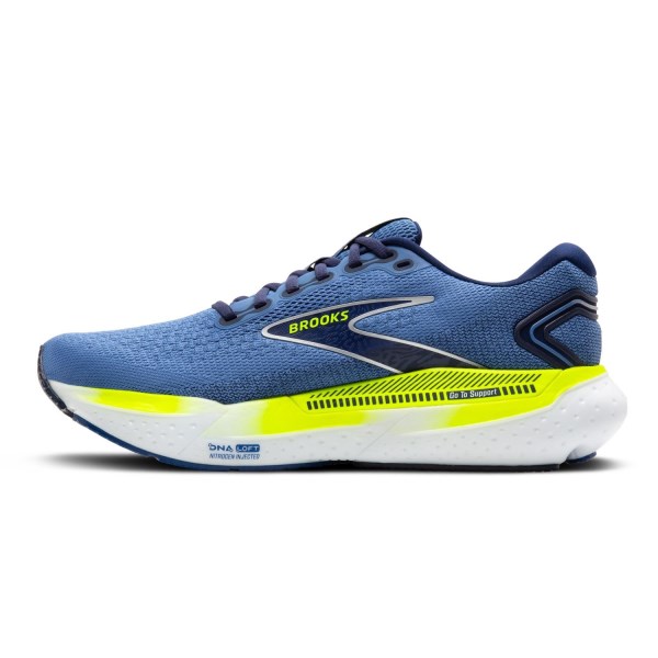 Brooks Glycerin GTS 21 - Mens Running Shoes - Blue/Peacoat/Nightlife