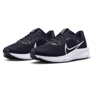 Nike Air Zoom Pegasus 40 - Mens Running Shoes - Black/White/Iron Grey