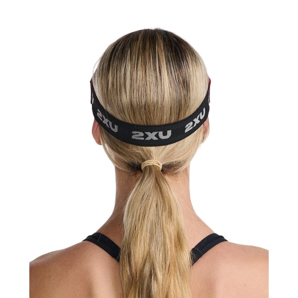 2XU Performance Running Visor - Truffle/White