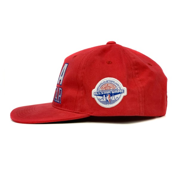 Mitchell & Ness NBA All Star Game 88 West Snapback Basketball Cap - Red