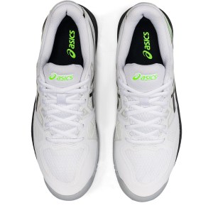 Asics Gel Challenger 13 Hardcourt - Mens Tennis Shoes - White/Green Gecko