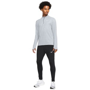 Nike Dri-Fit Element Half Zip Mens Running Top - Smoke Grey/Grey Fog/Reflective Silver