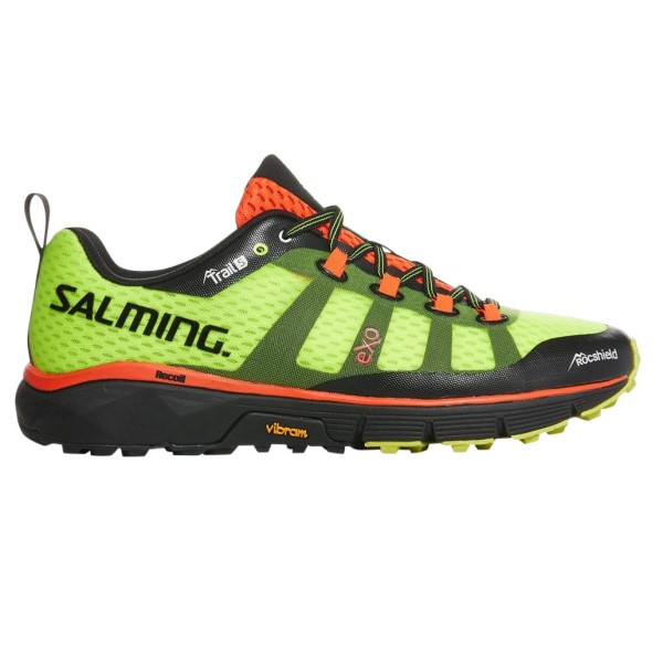 Salming Trail 5 - Mens Trail Running Shoes - Fluro Yellow