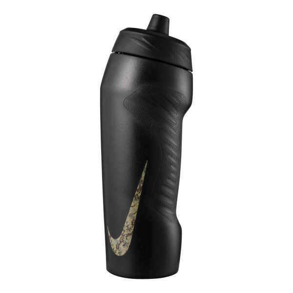 Nike Hyperfuel BPA Free Sport Water Bottle - 710ml - Black/Spiral Sage