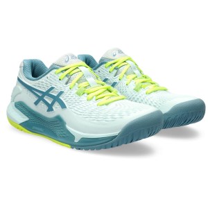 Asics Gel Resolution 9 - Womens Tennis Shoes - Soothing Sea/Gris Blue