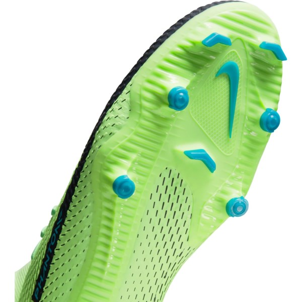 Nike Phantom Academy Dynamic Fit MG - Mens Football Boots - Lime Glow/Aquamarine