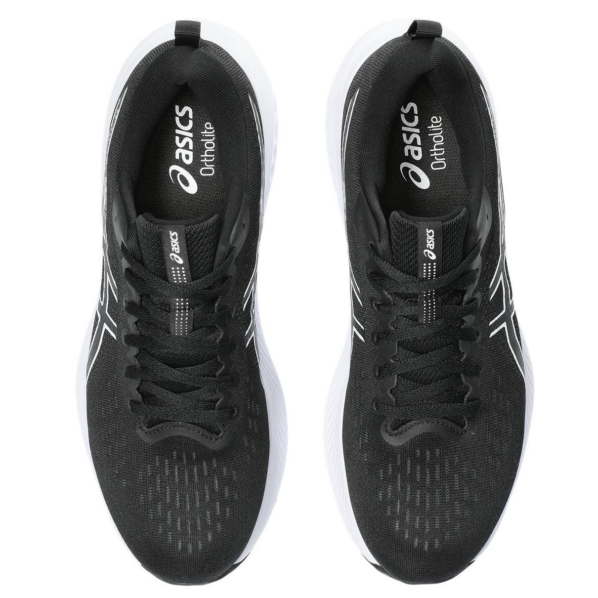 Asics Gel Excite 10 - Mens Running Shoes - Black/White | Sportitude