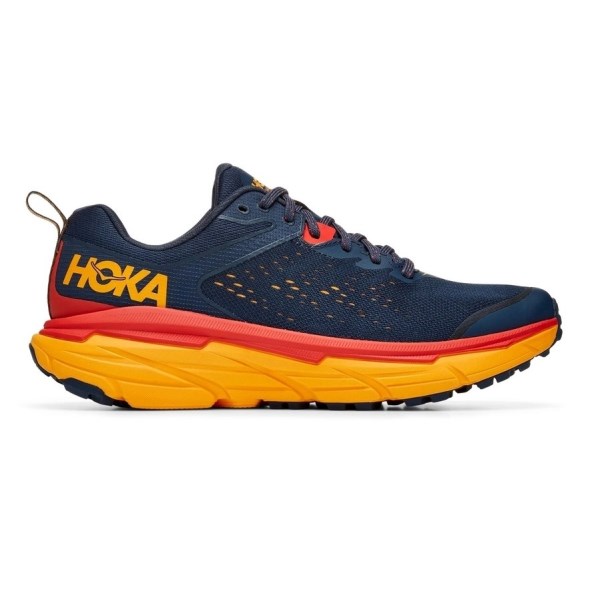 Hoka Challenger ATR 6 - Mens Trail Running Shoes - Outer Space/Radiant Yellow