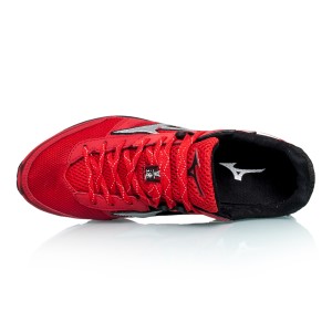 Mizuno Wave Emperor 3 - Mens Running Shoes - Chinese Red/White/Black
