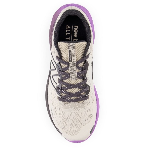 New Balance Nitrel v5 - Womens Trail Running Shoes - Timberwolf/Phantom/Electric Purple