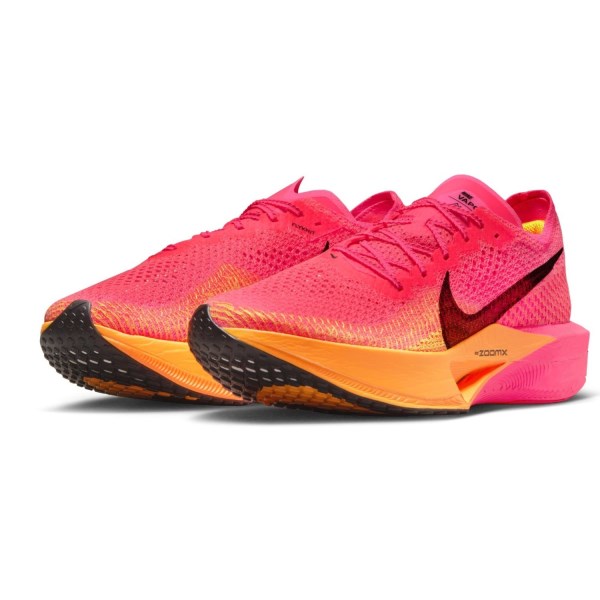 Nike ZoomX Vaporfly Next% 3 - Mens Road Racing Shoes - Hyper Pink/Black ...