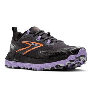 Brooks Cascadia 18 - Womens Trail Running Shoes - Ebony/Lavender/Copper