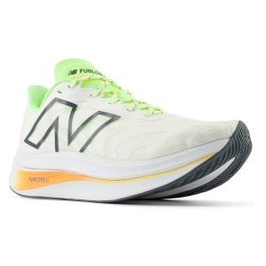 New Balance FuelCell SuperComp Trainer v2 - Mens Running Shoes - White/Lime/Mango