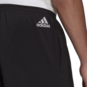 Adidas Aeroready Essentials Chelsea Linear Logo Mens Training Shorts - Black/White