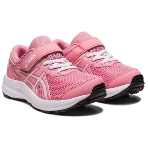 Asics Contend 8 PS - Kids Running Shoes - Fruit Punch/White