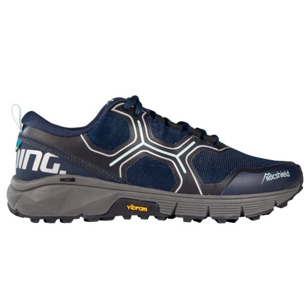 Salming Recoil Trail Running Shoes - Black/Dress Blue/Pale Blue