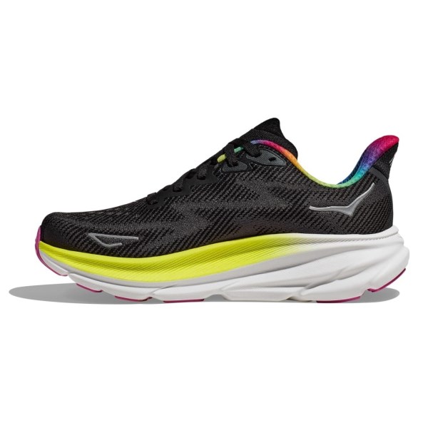 Hoka Clifton 9 - Mens Running Shoes - Black/All Aboard | Sportitude