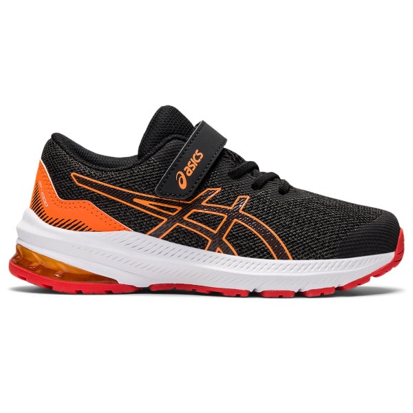 Asics GT-1000 11 PS - Kids Running Shoes - Graphite Grey/Fiery Red