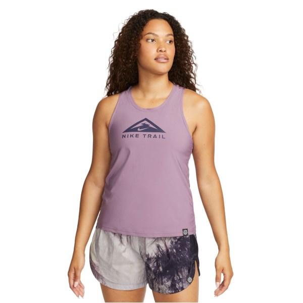 Nike Dri-Fit Womens Trail Running Tank Top - Violet Dusk/Purple Ink