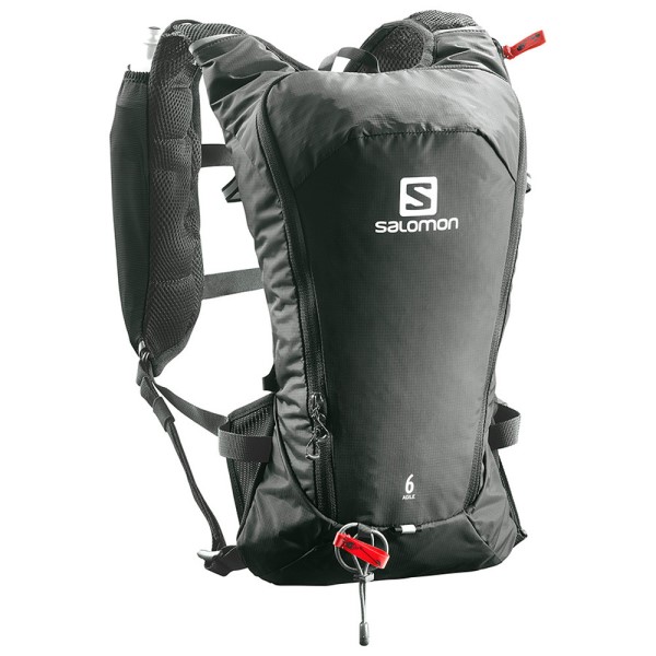 Salomon Agile 6 Trail Running Backpack Set - Urban Chic/Shadow