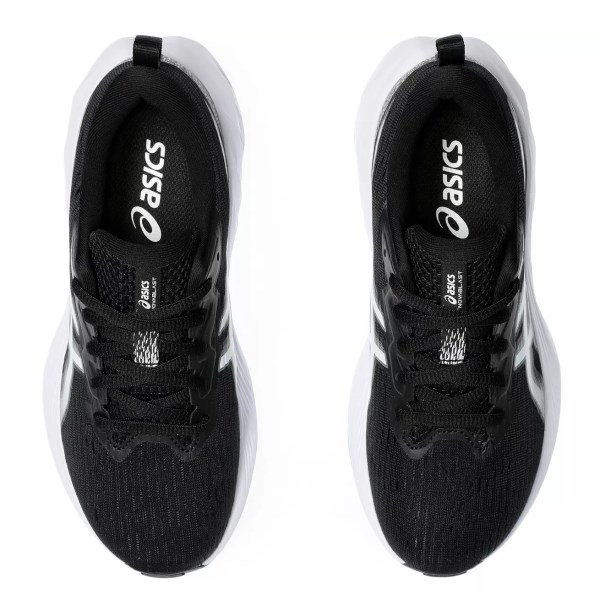 Asics NovaBlast 4 GS - Kids Running Shoes - Black/White