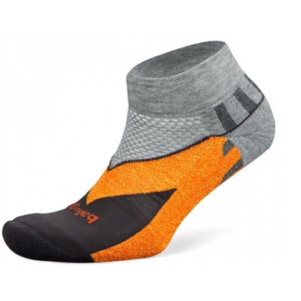Balega Enduro Low Cut Running Socks - Mid Grey/Carbon
