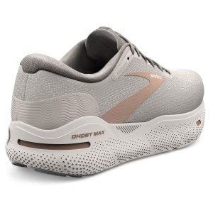 Brooks Ghost Max - Womens Running Shoes - Crystal Grey/White