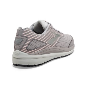 Brooks Addiction Walker 2 Suede - Womens Walking Shoes - Alloy/Oyster/Peach