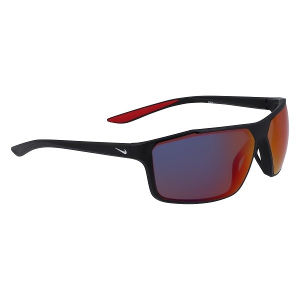 Nike Windstorm Performance Sports Sunglasses - Matte Black/Pure Platnimum Field Tint