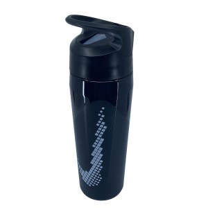 Nike TR Hypercharge Straw Graphic BPA Free Sport Water Bottle - 710ml - Black/Anthracite/White