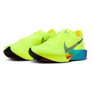 Nike ZoomX Vaporfly Next% 3 - Womens Road Racing Shoes - Volt/Black/Scream Green/Barely Volt