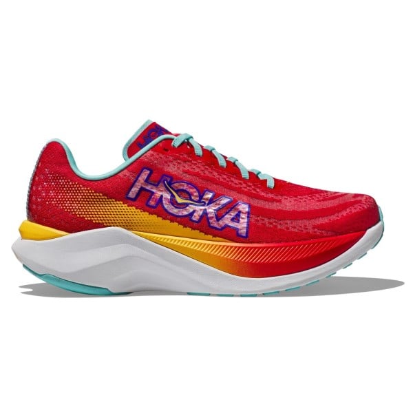 Hoka Mach X - Womens Running Shoes - Cerise/Cloudless