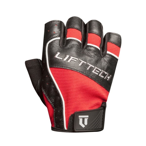 Lift Tech Reflex Mens Gym Gloves - Black/Red