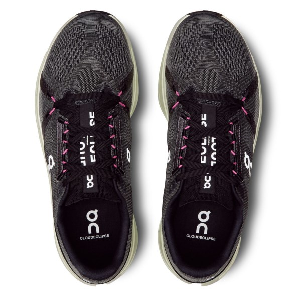 On Cloudeclipse - Mens Running Shoes - Rock/Lima