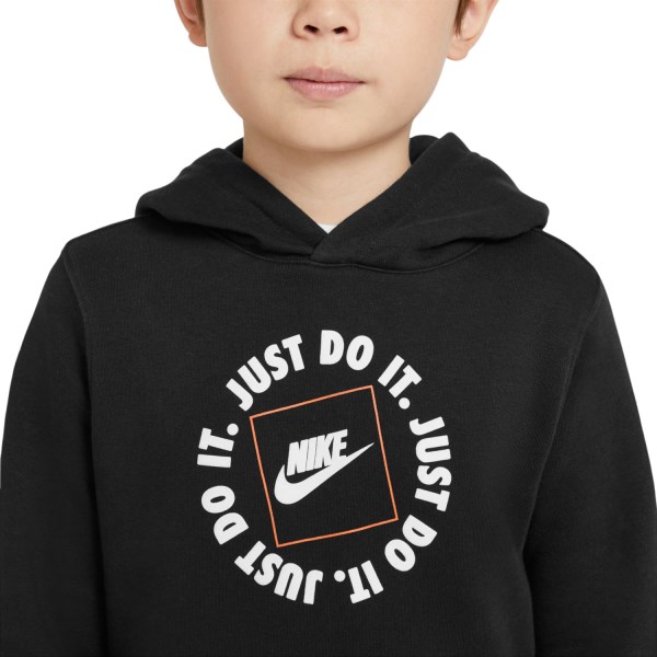 Nike JDI Pullover Kids Hoodie - Black