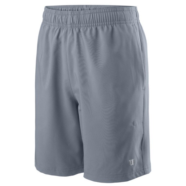 Wilson Team 7 Inch Kids Boys Tennis Shorts - Grey