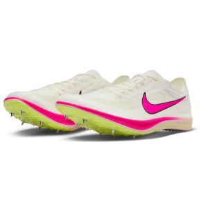 Nike ZoomX Dragonfly Unisex Long Distance Track Spikes - Sail/Lemon Twist/Guava Ice