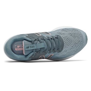 New Balance 520v7 - Womens Running Shoes - Grey/Silver/Peach