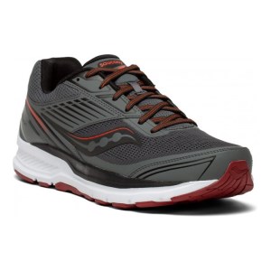 Saucony Echelon 8 - Mens Running Shoes - Shadow/Mulberry
