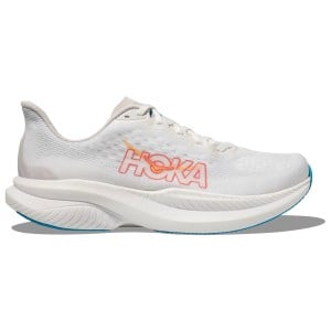 Hoka Mach 6 - Womens Running Shoes - White/Nimbus Cloud