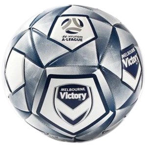 A-League Melbourne Victory Soccer Ball - Size 5 - Navy/White