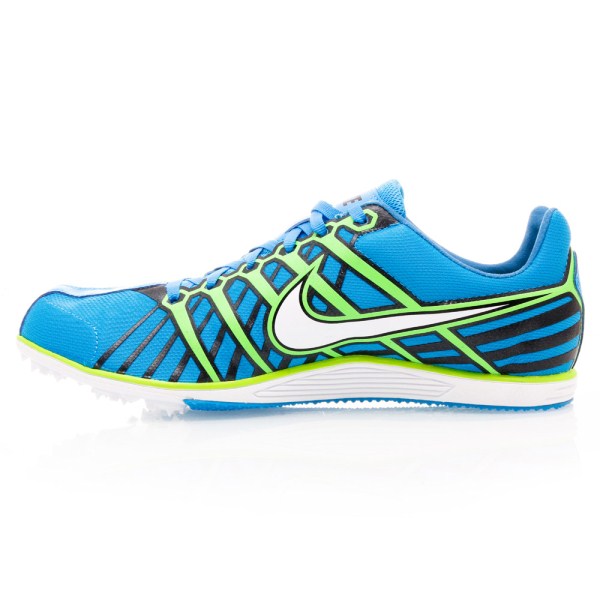 Nike Zoom Rival D 6 - Unisex Racing Shoes - Blue Glow/White/Electric Green